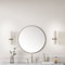 James Martin Vanities Rohe 30in Round Mirror, Champagne Brass 715-MR30-CB - alternate 3
